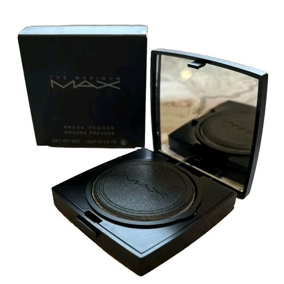 “The Maximum” Max Pressed Powder In Beige #803 Compact With Mirror New In Box - Picture 6 of 8
